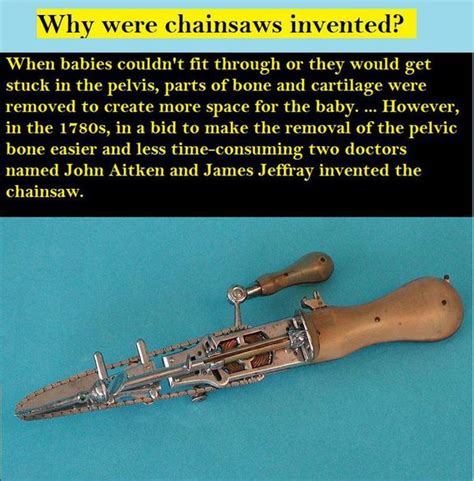 Why Is Chainsaws Invented