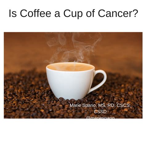why is coffee not good for cancer patients