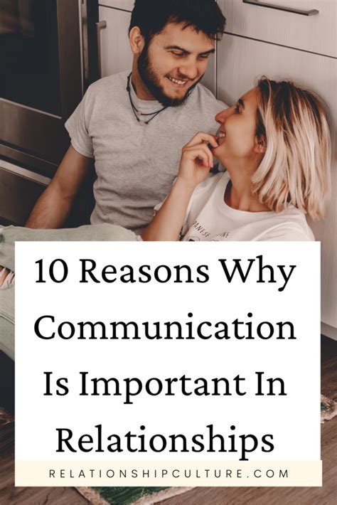 why is communication important in a relationship examples