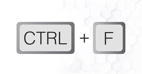 why is ctrl f not working in word