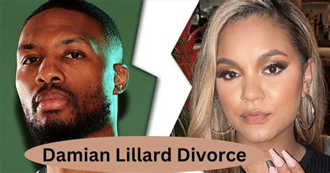 why is damian lillard getting divorced