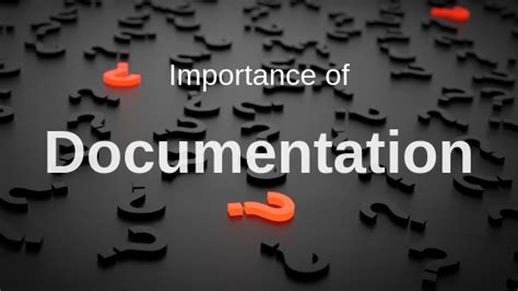 why is documentation important in programming