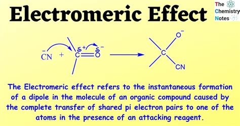 Why Is Electromeric Effect A Temporary Effect