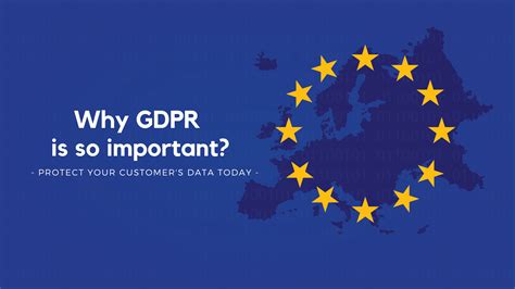 why is gdpr needed