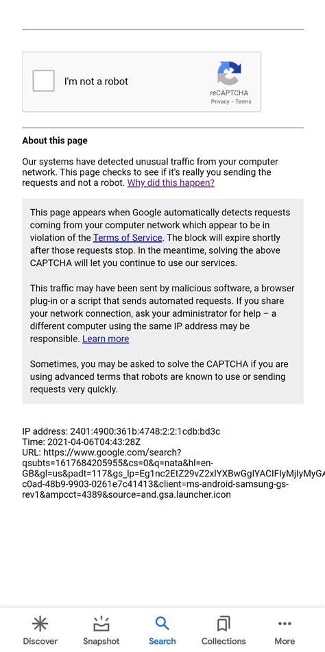 why is google asking if i'm not a robot