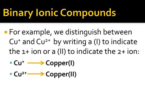 Why Is It Called A Binary Ionic Compound