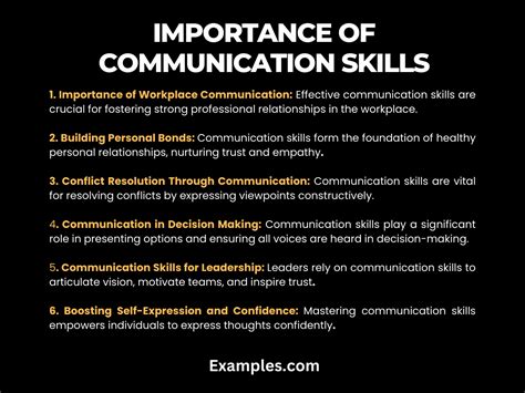 why is it important to develop communication skills