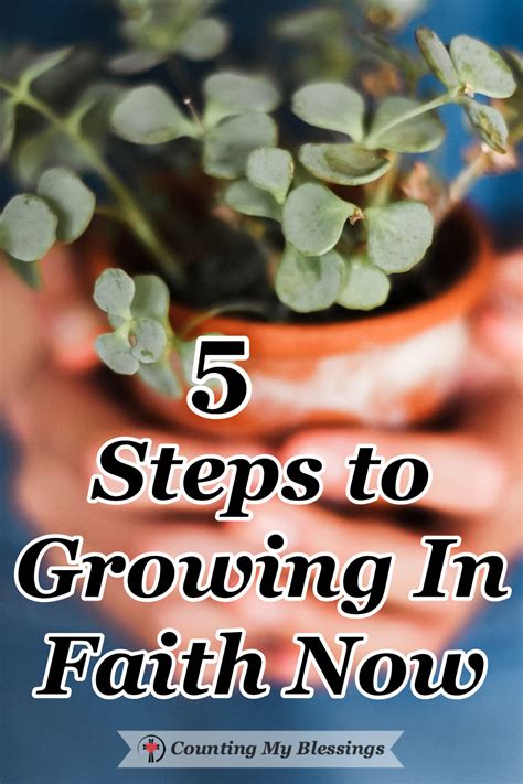why is it important to grow in faith