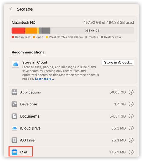 Why Is Mail Using Storage On Mac