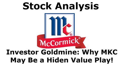 why is mccormick stock down