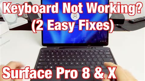 why is microsoft keyboard not working