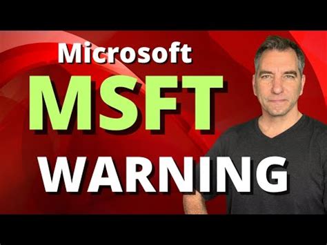 why is msft down
