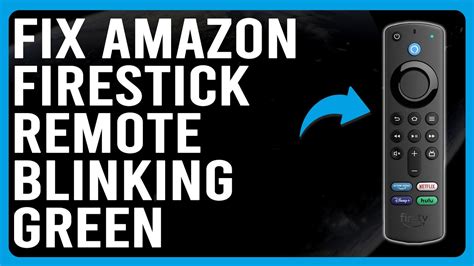 Why Is My Amazon Remote Flashing Green