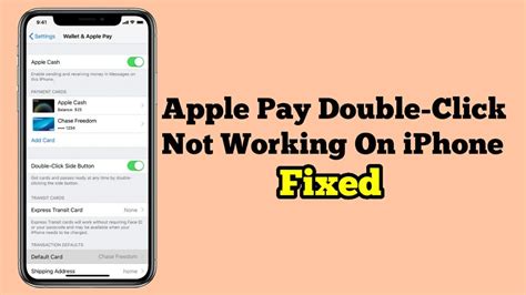 why is my double click not working on iphone app store