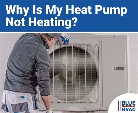 why is my heat pump not heating