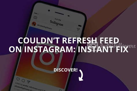 why is my instagram not refreshing