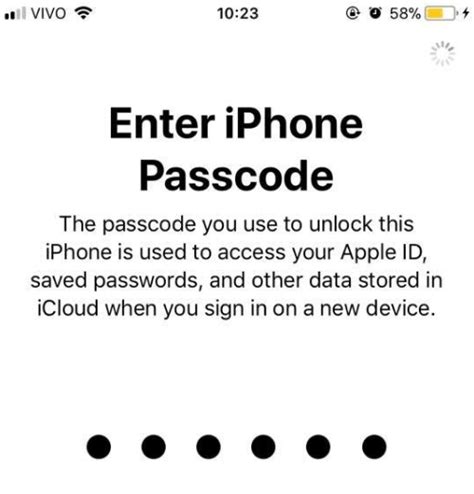 why is my iphone not asking for a passcode