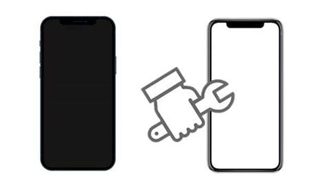 why is my phone black and white android