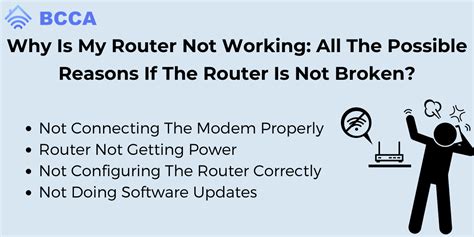 why is my router not connected to the internet