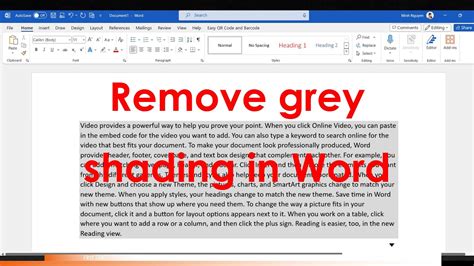 Why Is My Text Grey In Word