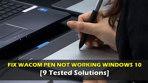 why is my wacom pen not working