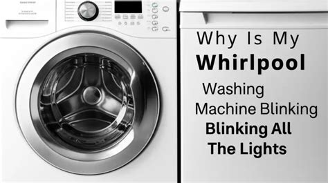 Why Is My Washing Machine Blinking