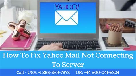 why is my yahoo email not connecting to server on ipad