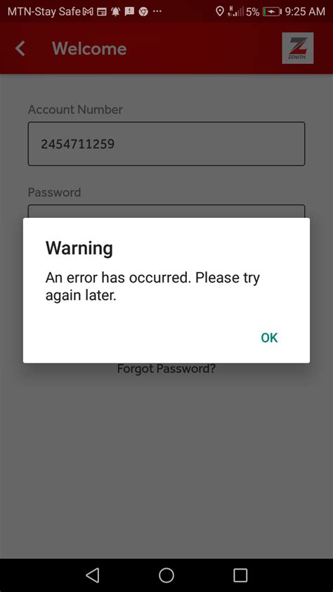 why is my zenith bank ussd not working