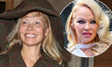 why is pamela anderson not wearing makeup