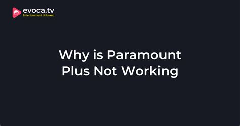 Why Is Paramount Network Not On Paramount Plus