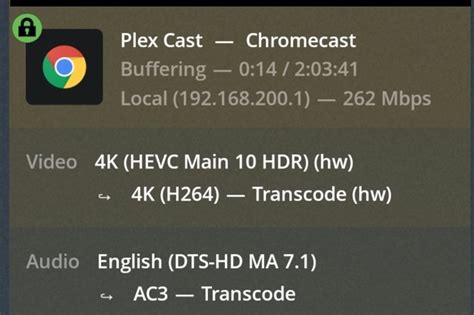 why is plex transcoding 4k