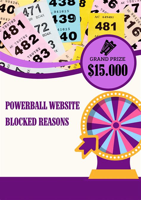 why is powerball blocked