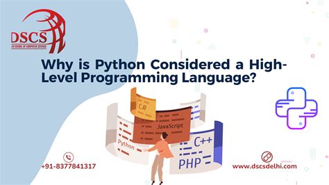 why is python considered a high level programming language