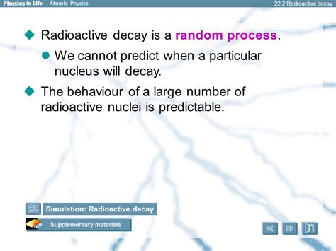 Why Is Radioactive Decay A Random Process