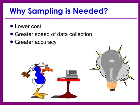 why is sampling needed