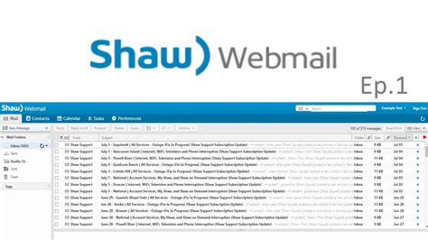 why is shaw email not connecting to server