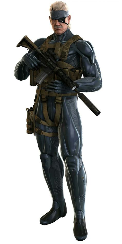 why is snake old in mgs4