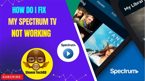why is spectrum tv not working