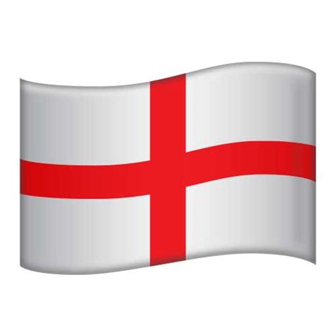 why is the england flag emoji black