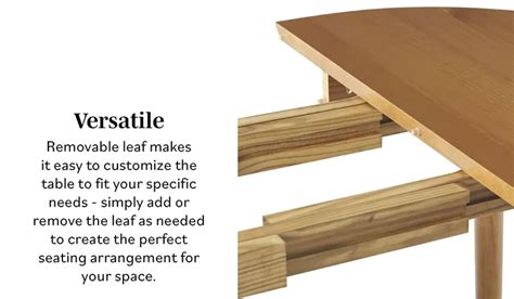 Why Is The Extension Of A Table Called A Leaf
