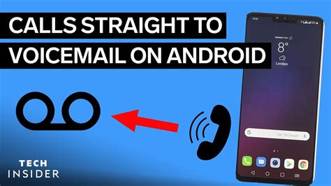 why is the phone going straight to voicemail