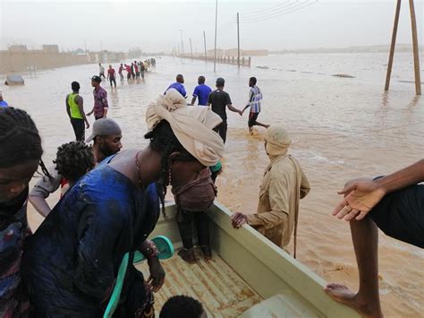 why is there flooding in libya