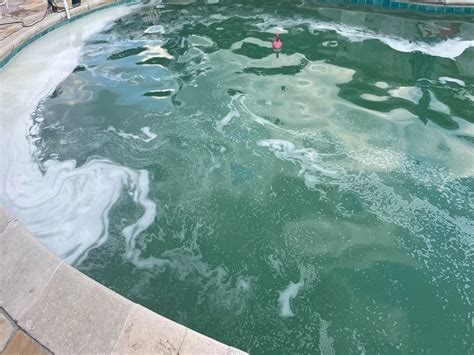 Why Is There Foam In Pool
