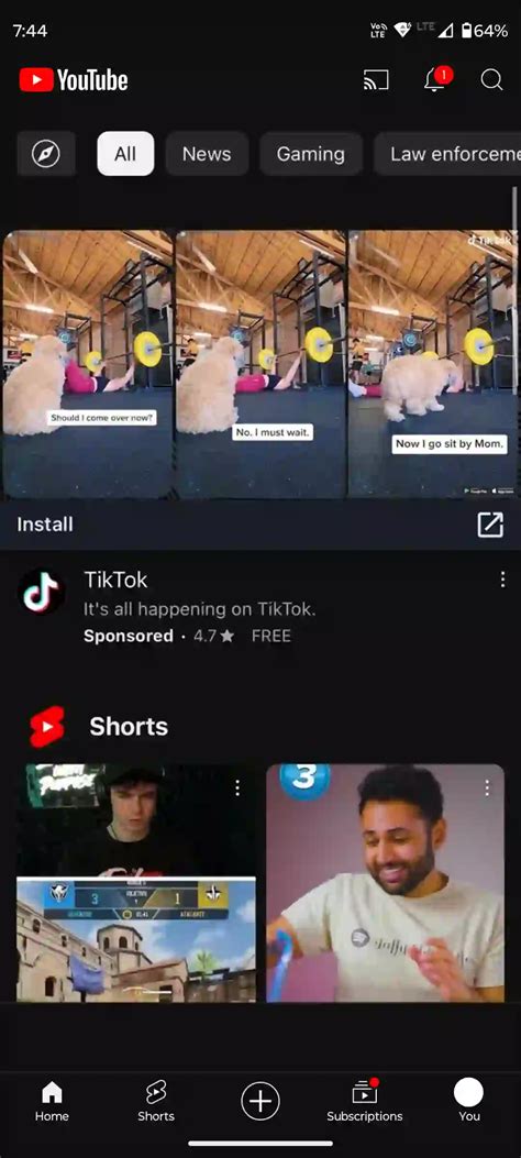 why is youtube app not loading thumbnails