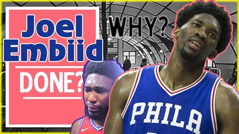 why isn't joel embiid playing
