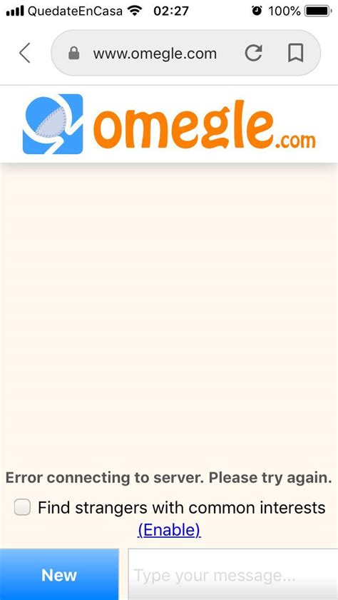 Is Omegle down? Why isn't Omegle working? 5 Fixes