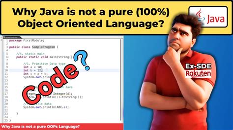 why java is not 100 object-oriented language