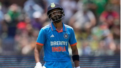 why kl rahul is not playing today's match