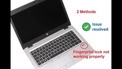 why my laptop fingerprint sensor not working