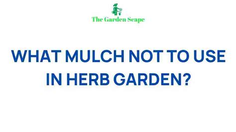 Why Not To Mulch